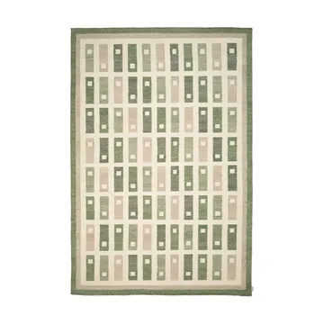 Röllakan Fyrbo rug - Green, 250x350 cm - Classic Collection