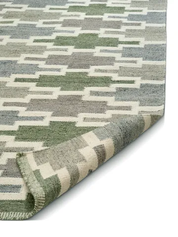 Röllakan Korsnäs rug - Teal, 200x300 cm - Classic Collection