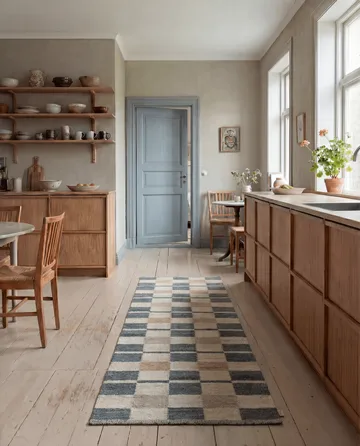 Rutvik rug - Blue, 80x250 cm - Classic Collection