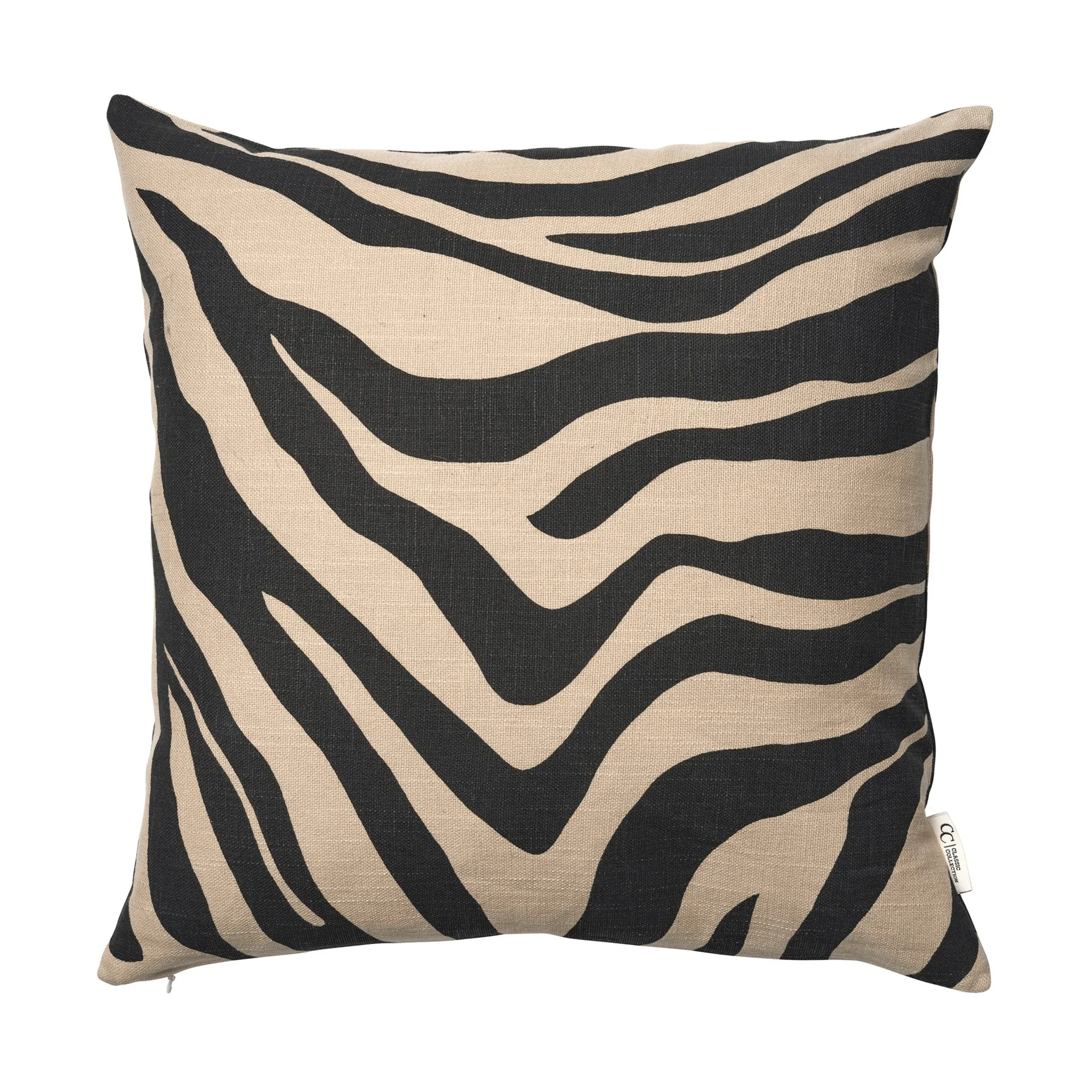 Savannah cushion cover, Beige-black, 50x50 cm Classic Collection