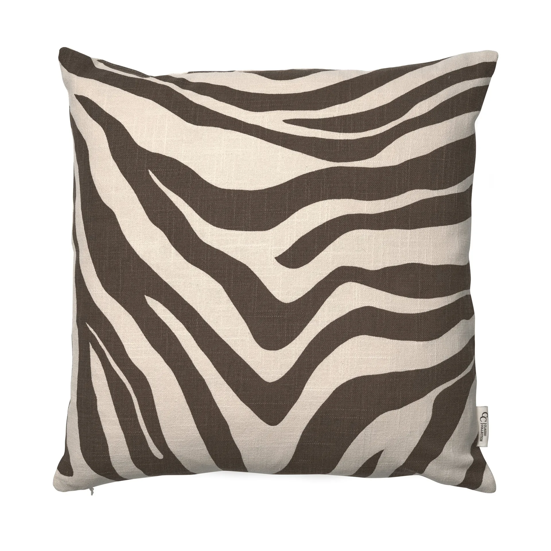 Savannah cushion cover, Brown-off white, 50x50 cm Classic Collection