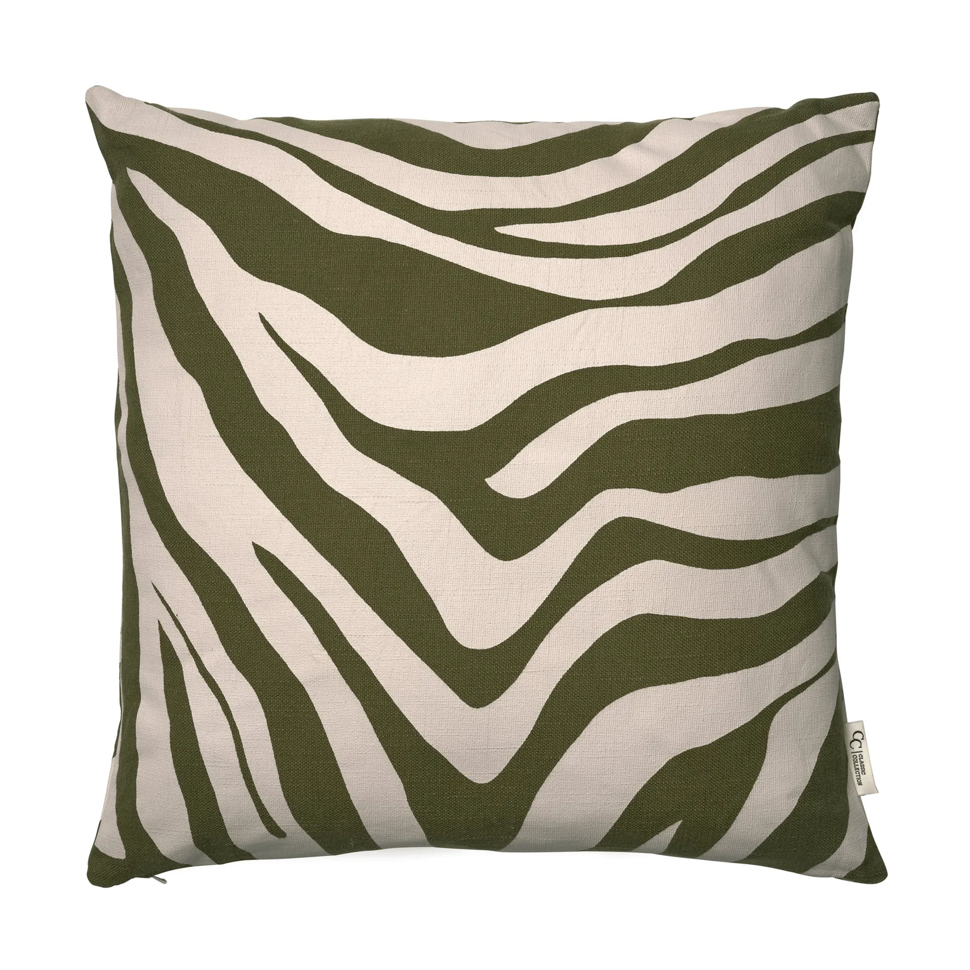 Savannah cushion cover, Green-off white, 50x50 cm Classic Collection