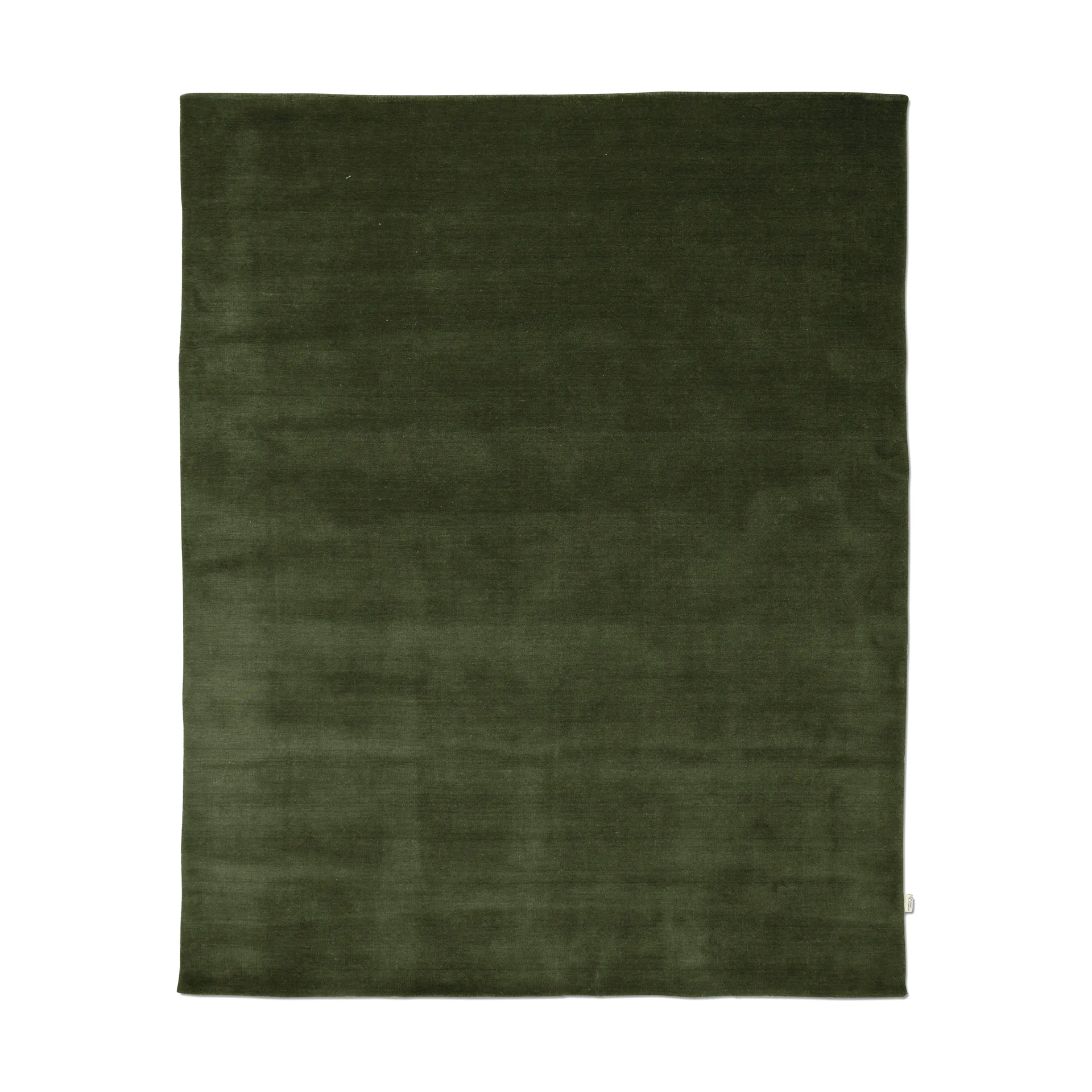 Solid rug, Green, 250x350 cm Classic Collection