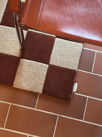 Square doormat 60x90 cm - Brown-natural - Classic Collection