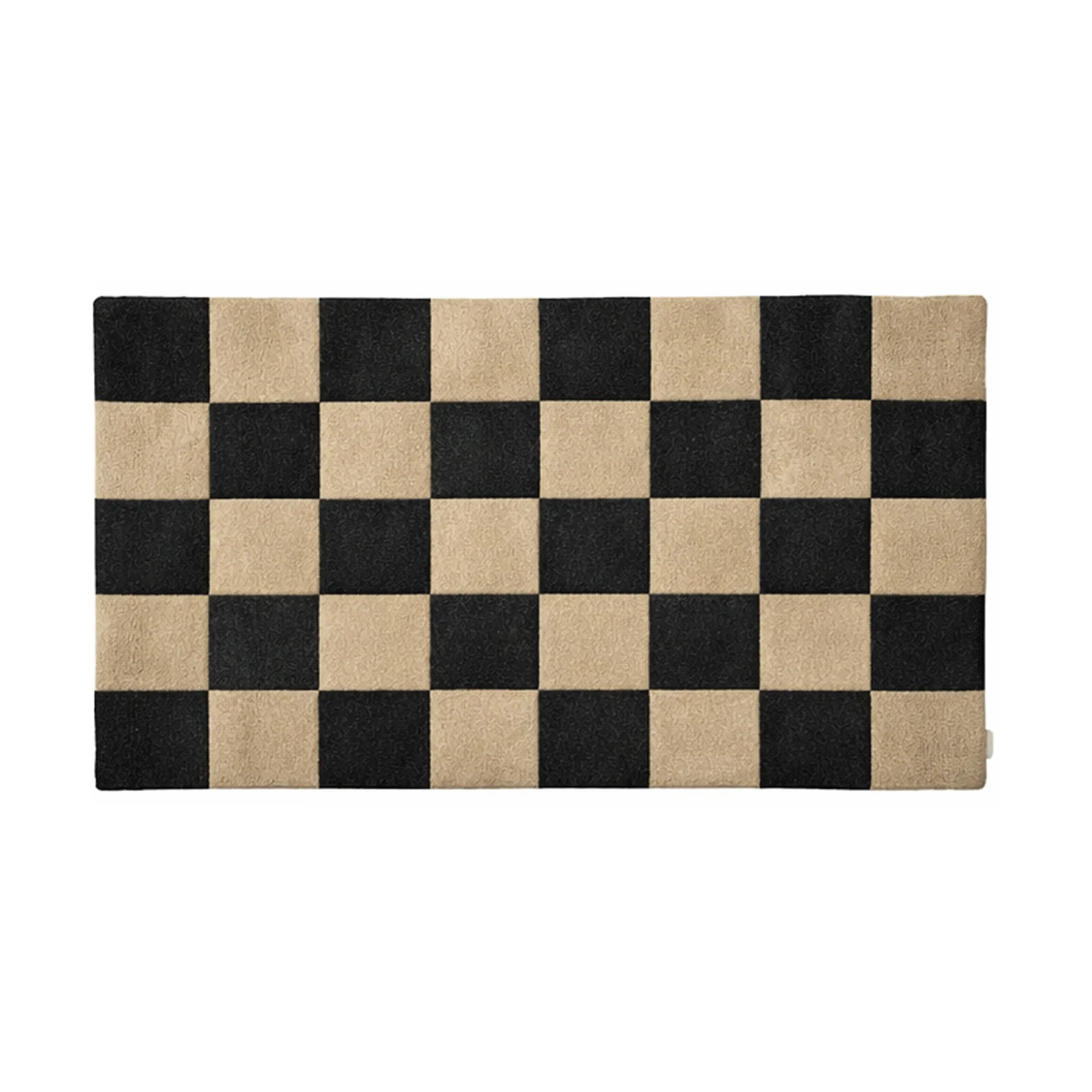 Square doormat, Black-natural, 85x130 cm Classic Collection