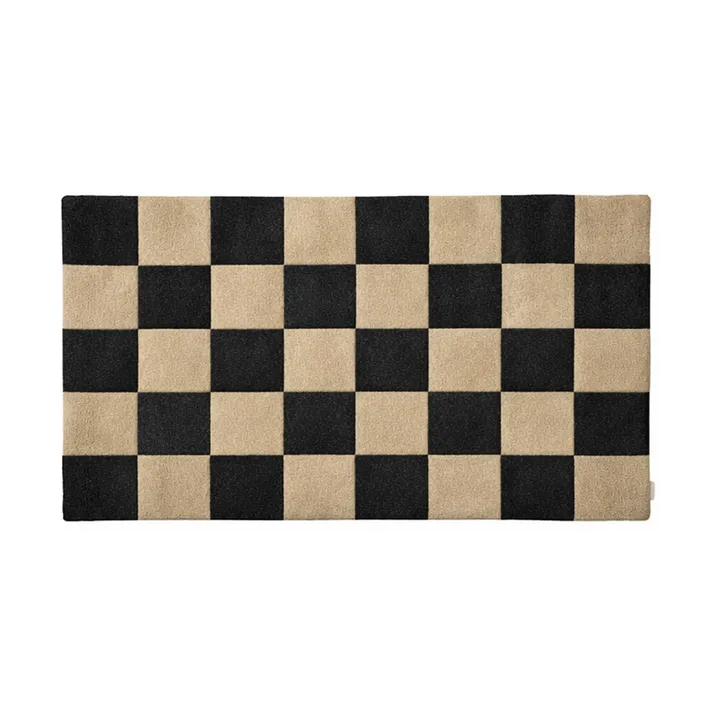 Square doormat - Black-natural, 85x130 cm - Classic Collection