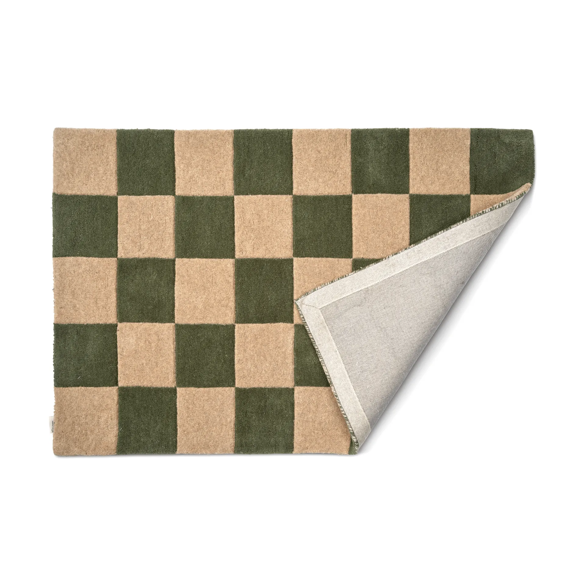 Square doormat, Forest green, 85x130 cm Classic Collection