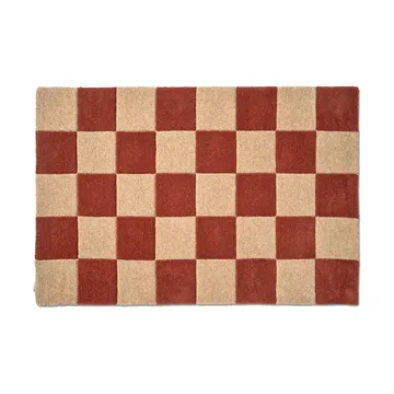 Square doormat - Terracotta-natural, 85x130 cm - Classic Collection
