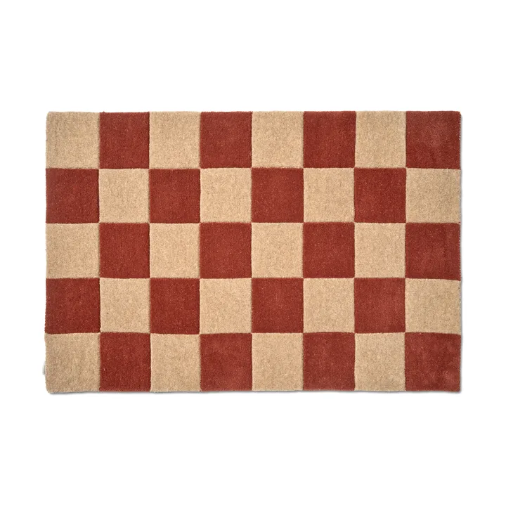 Square doormat - Terracotta-natural, 85x130 cm - Classic Collection