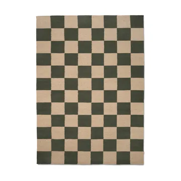 Square rug - Green-natural, 200x300 cm - Classic Collection