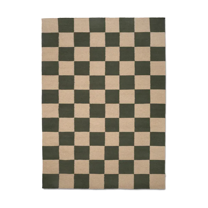 Square rug - Green-natural, 200x300 cm - Classic Collection