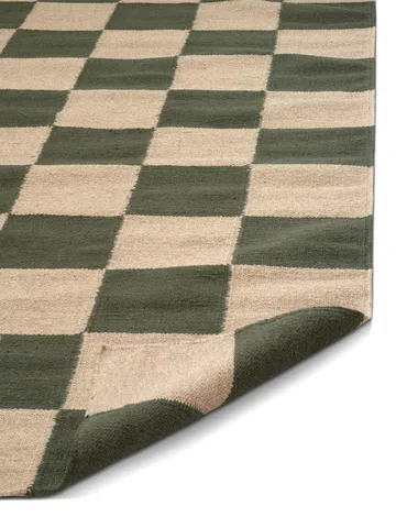 Square rug - Green-natural, 200x300 cm - Classic Collection