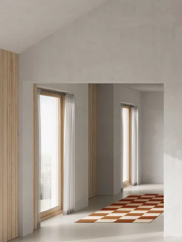 Square runner rug - Brown-natural, 80x200 cm - Classic Collection