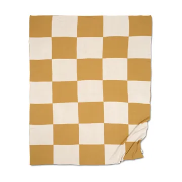 Square throw 130x170 cm - Yellow - Classic Collection