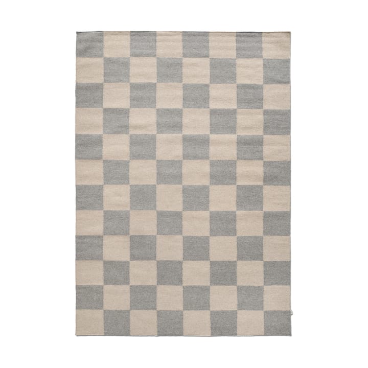 Squares rug - Grey-beige, 200x300 cm - Classic Collection