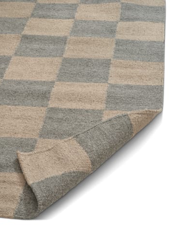 Squares rug - Grey-natural, 300x400 cm - Classic Collection