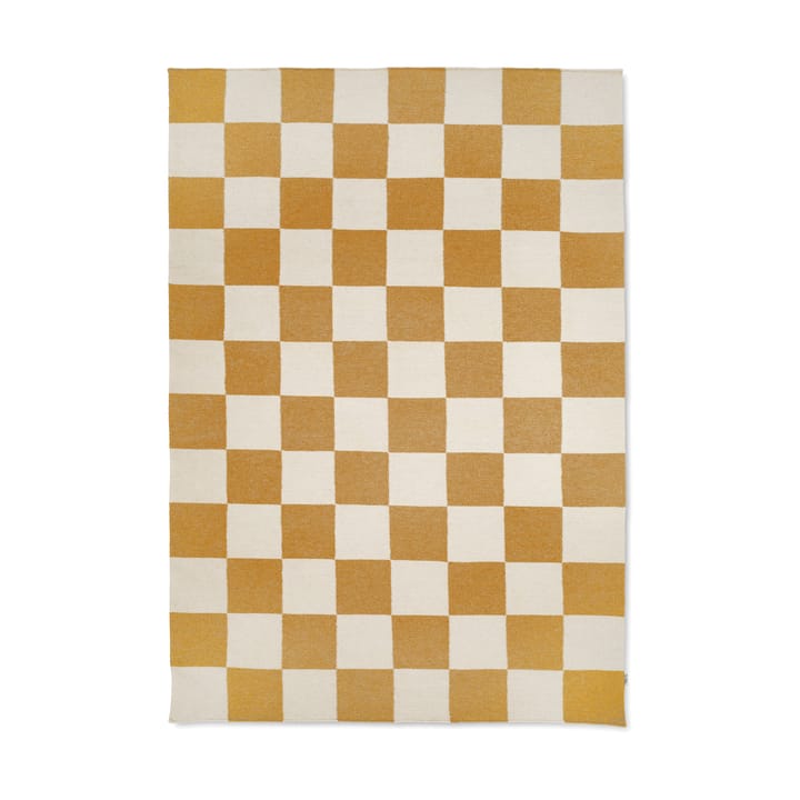 Squares rug - White-yellow, 300x400 cm - Classic Collection