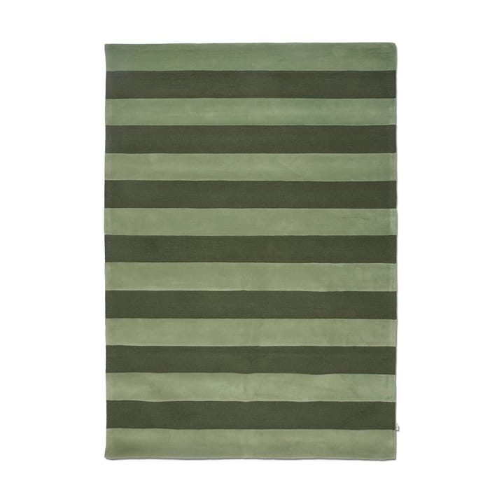 Stripe Boucle rug - Green, 250x350 cm - Classic Collection