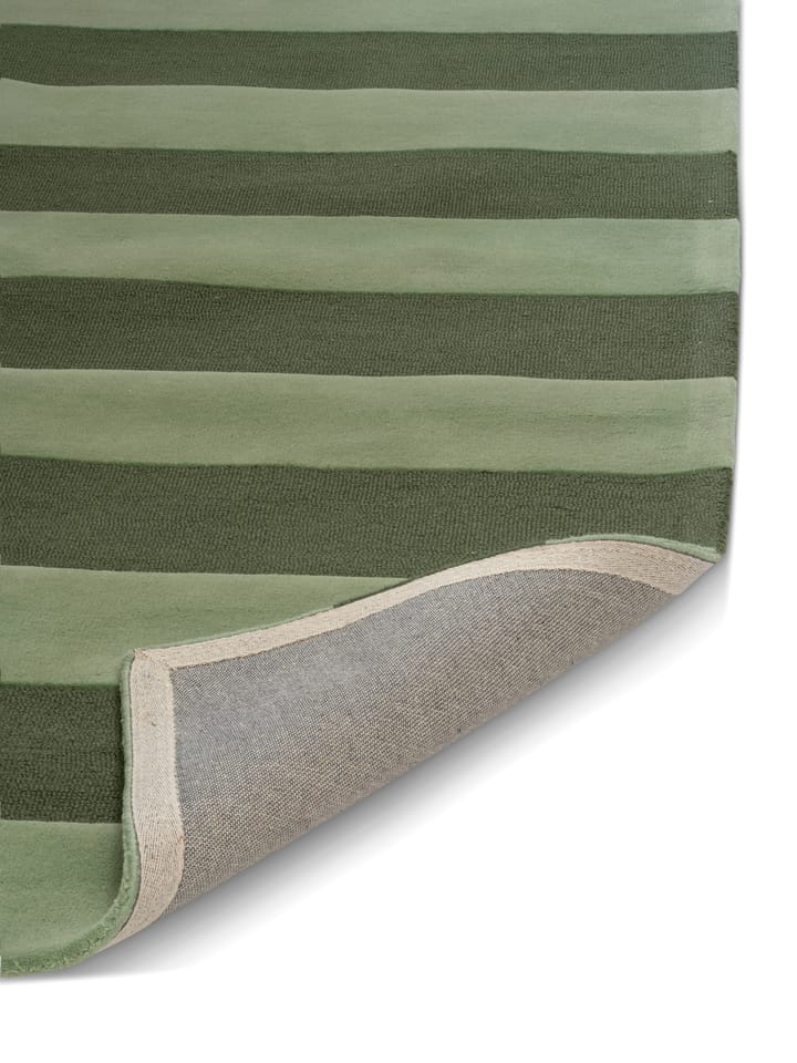 Stripe Boucle rug, Green, 250x350 cm Classic Collection
