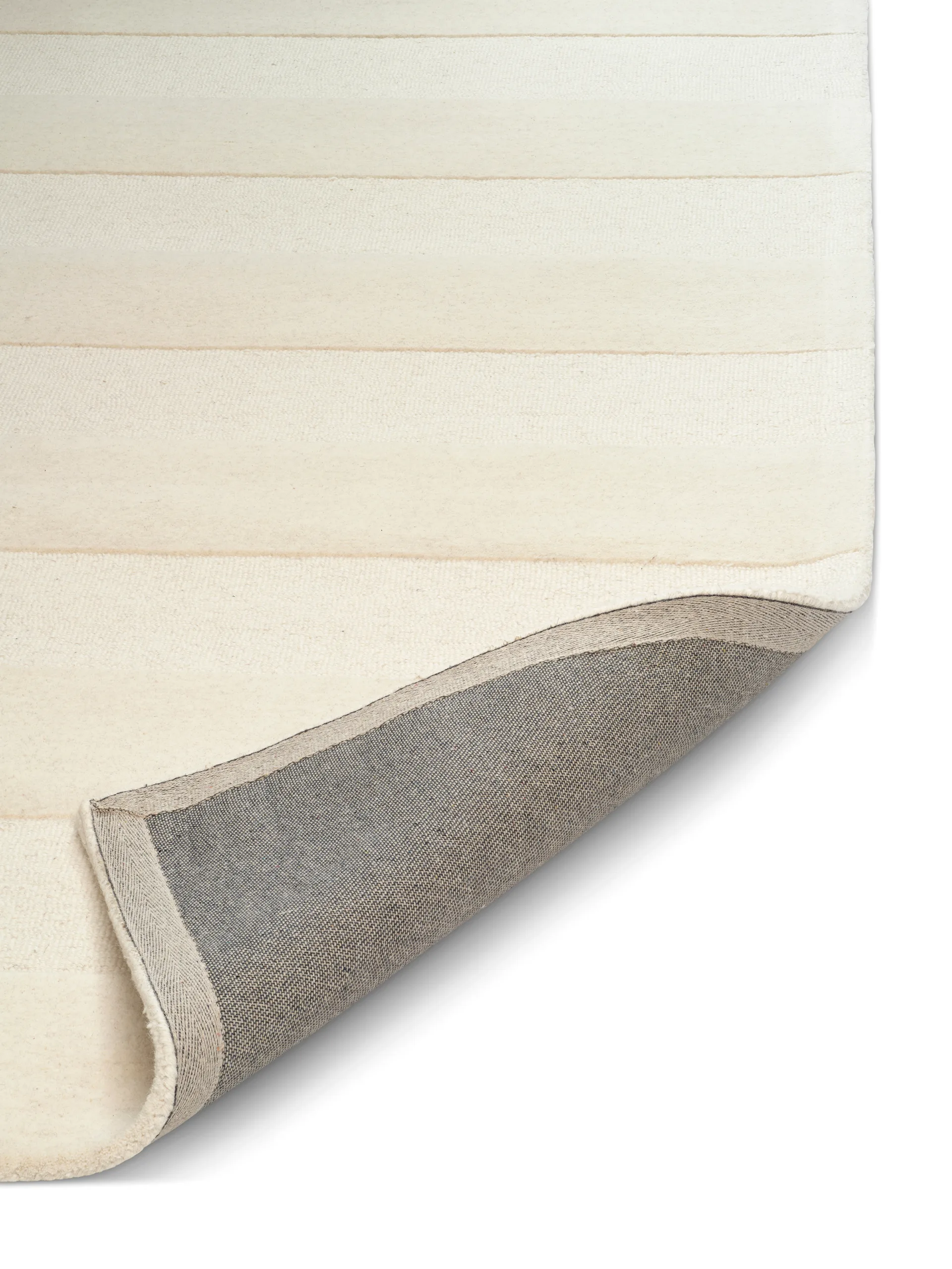 Stripe Boucle rug, Ivory, 200x300 cm Classic Collection