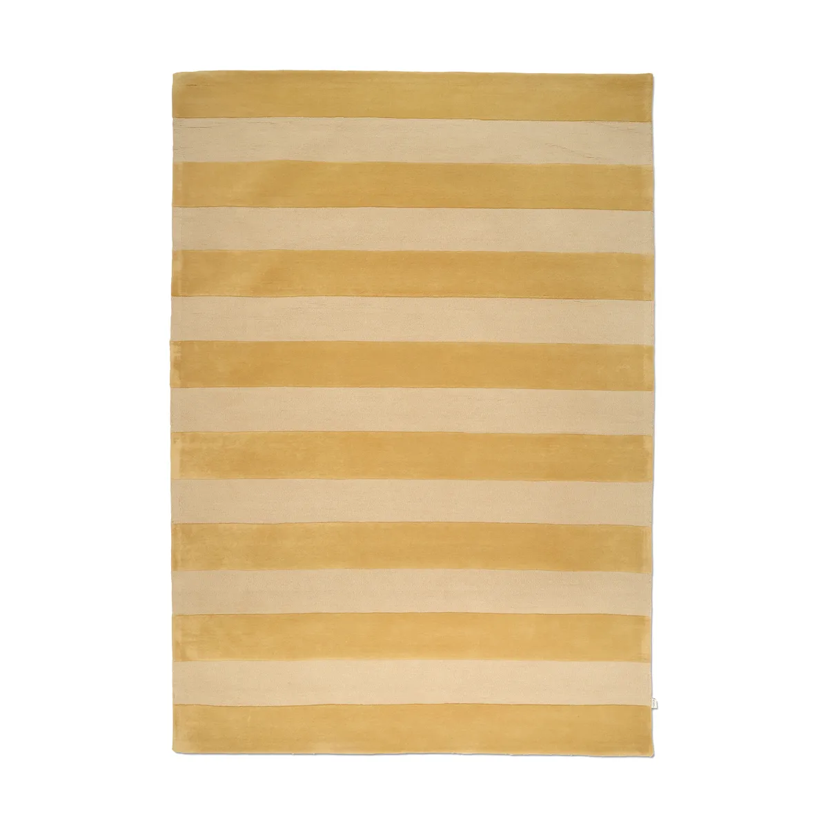 Classic Collection Stripe Boucle rug Yellow, 250x350 cm