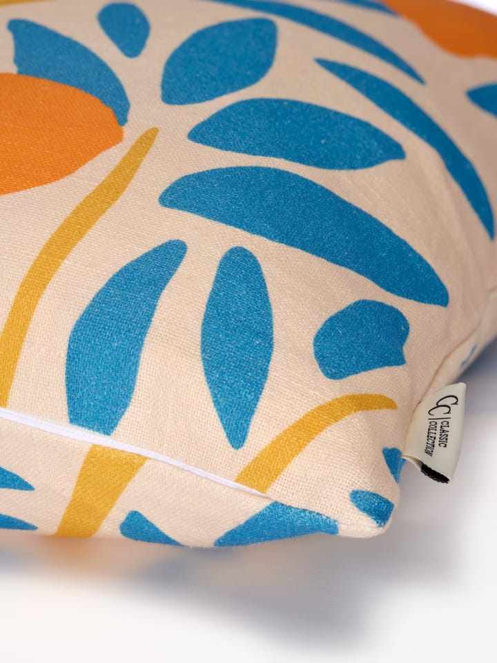 Sunny citrus cushion cover 50x50 cm - Blue - Classic Collection