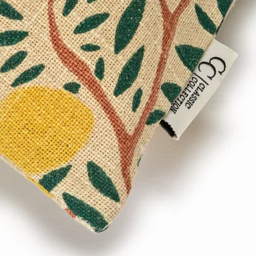 Sunny citrus cushion cover 50x50 cm - Dark green - Classic Collection