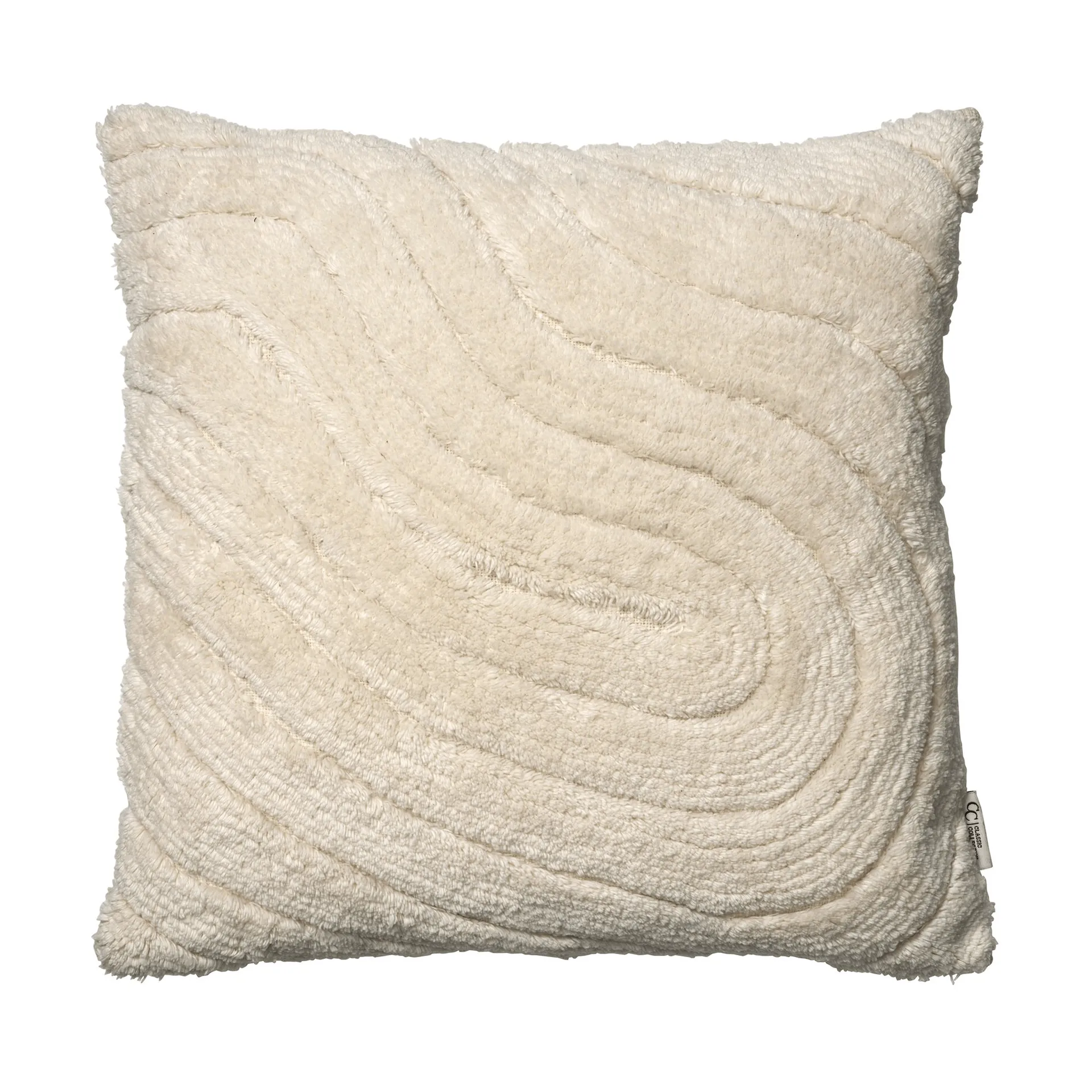 Swirl cushion cover, Off white, 50x50 cm Classic Collection