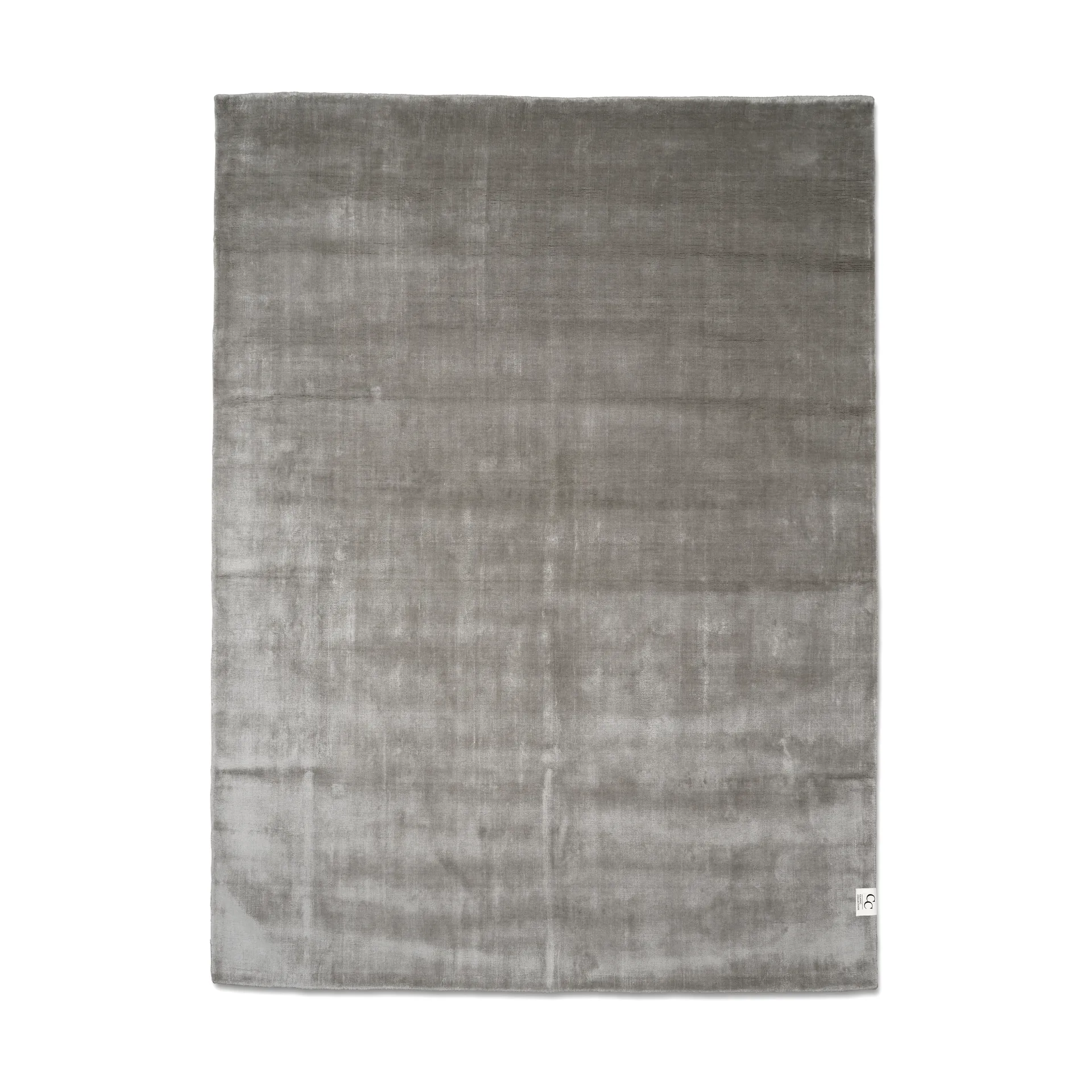 Velvet Tencel rug 170x230 cm, Silver Classic Collection