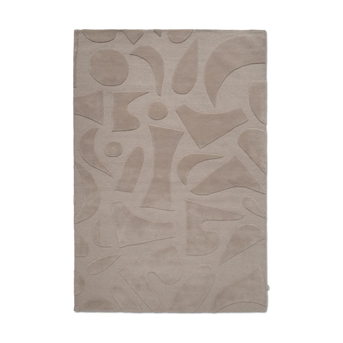 Classic Collection Vivid wool rug 170x230 cm Beige