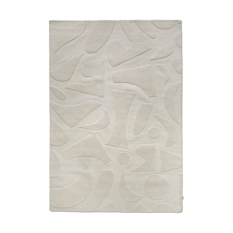 Classic Collection Vivid wool rug 200x300 cm White