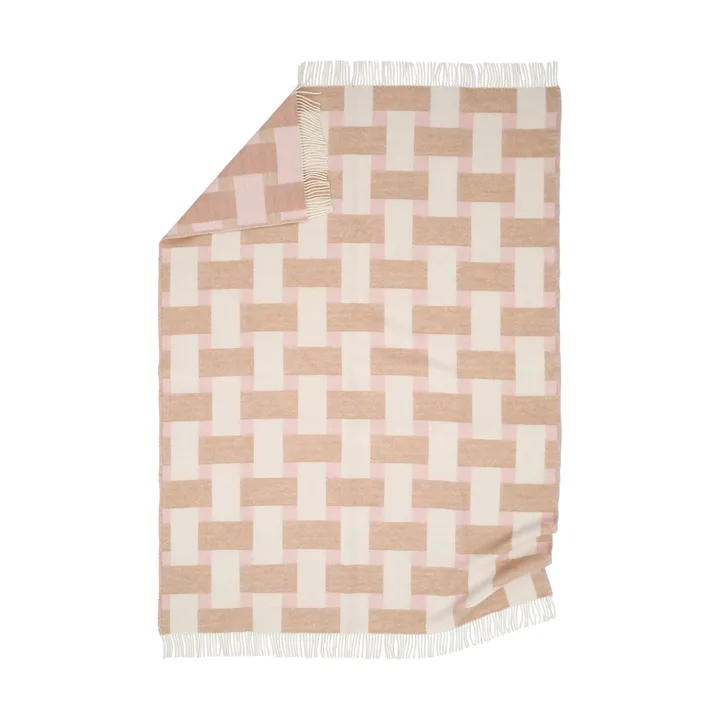 Weave throw 130x180 cm - Pink - Classic Collection