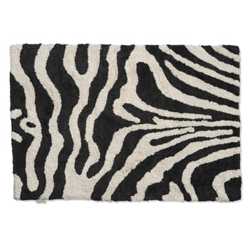 Zebra bathroom mat 60x90 cm - black and white - Classic Collection
