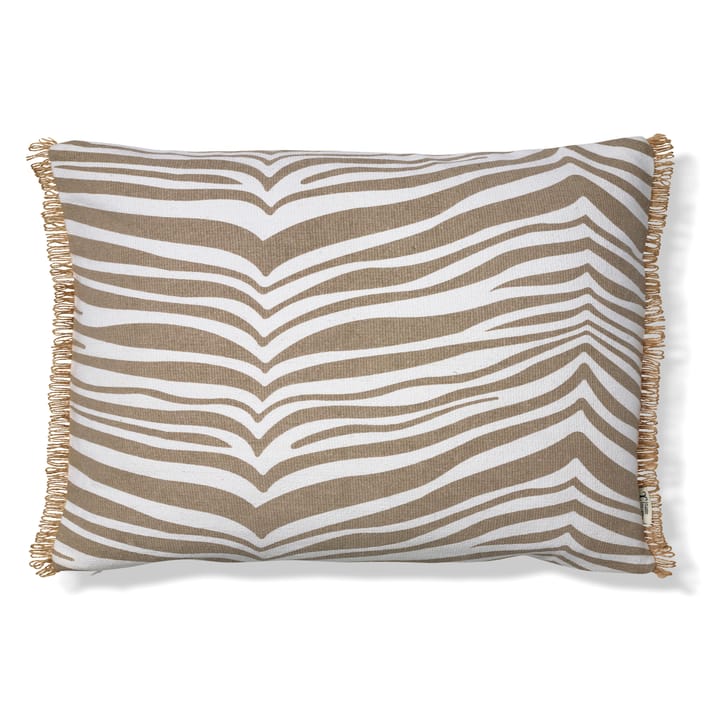 Zebra cushion 40x60 cm - simply taupe (beige) - Classic Collection