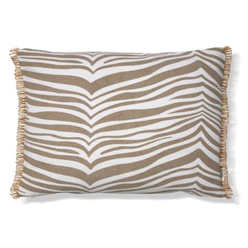 Zebra cushion 40x60 cm - simply taupe (beige) - Classic Collection