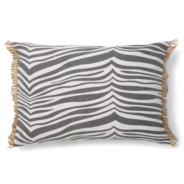 Zebra cushion 40x60 cm - titanium (grey) - Classic Collection
