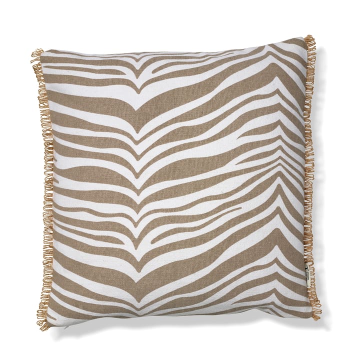 Zebra cushion 50x50 cm - Simply taupe - Classic Collection