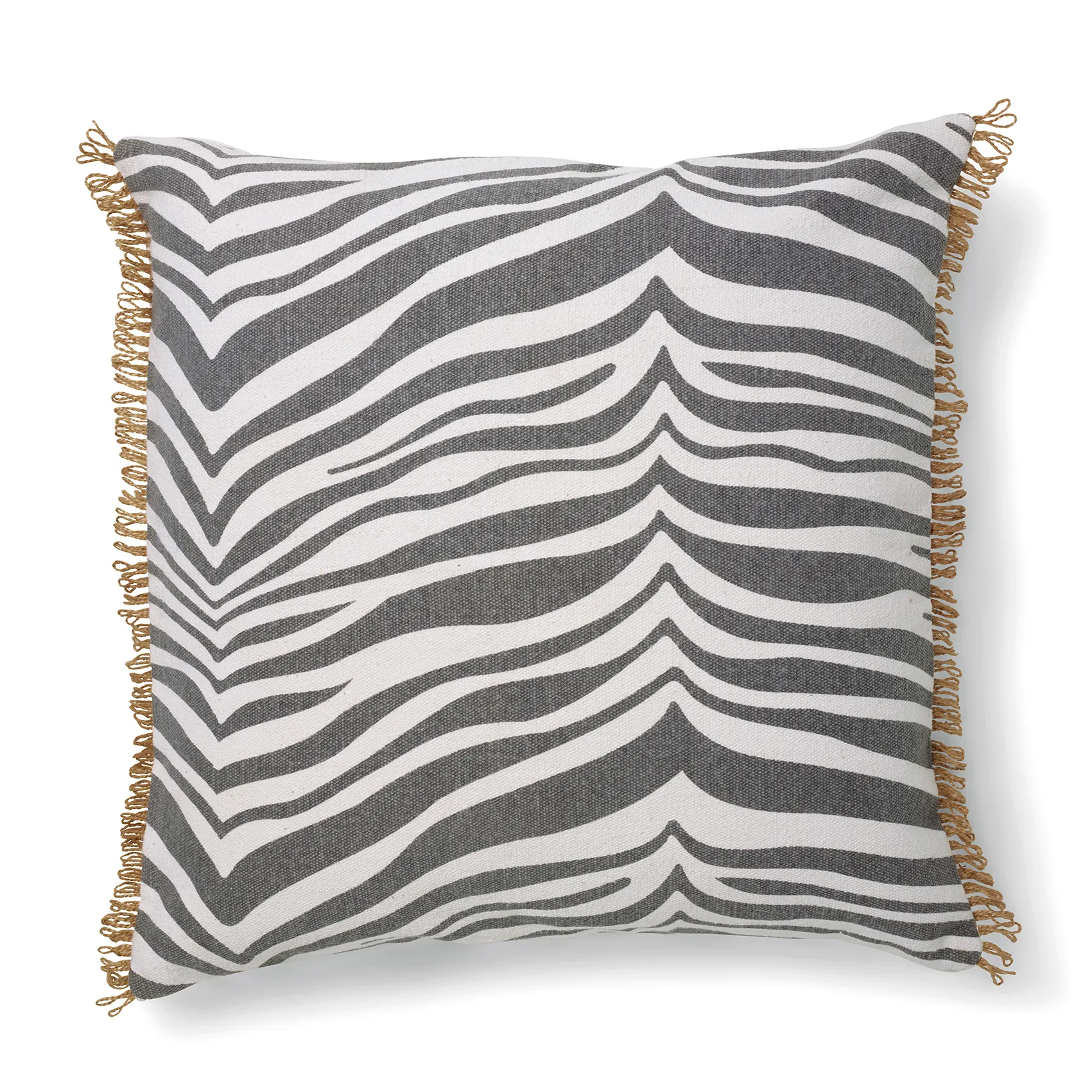 Zebra cushion 50x50 cm, Titanium Classic Collection