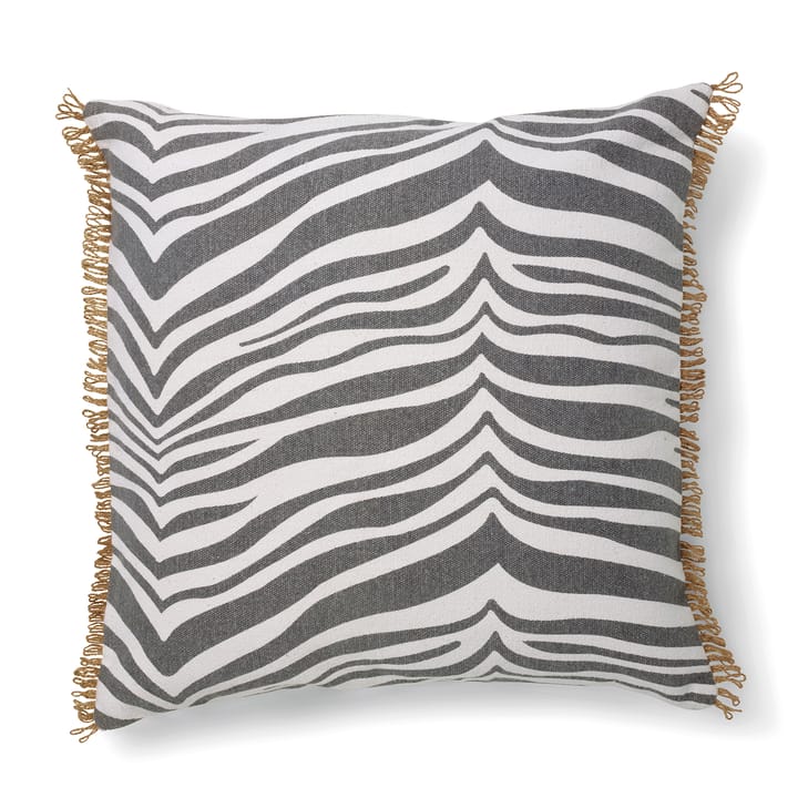 Zebra cushion 50x50 cm - Titanium - Classic Collection