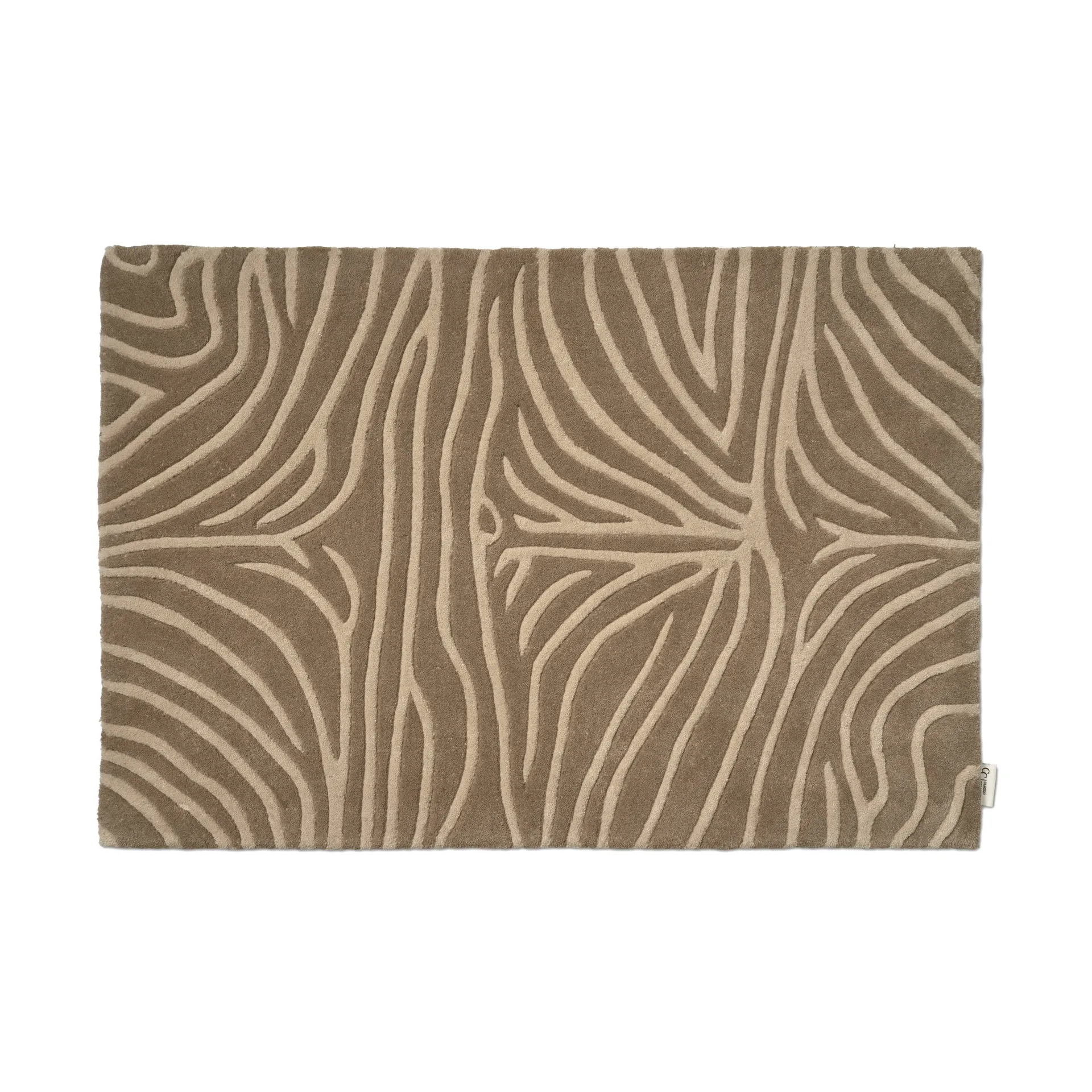 Zebra doormat, Beige, 60x90 cm Classic Collection