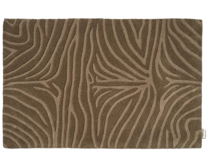 Zebra doormat - Mocca, 60x90 cm - Classic Collection