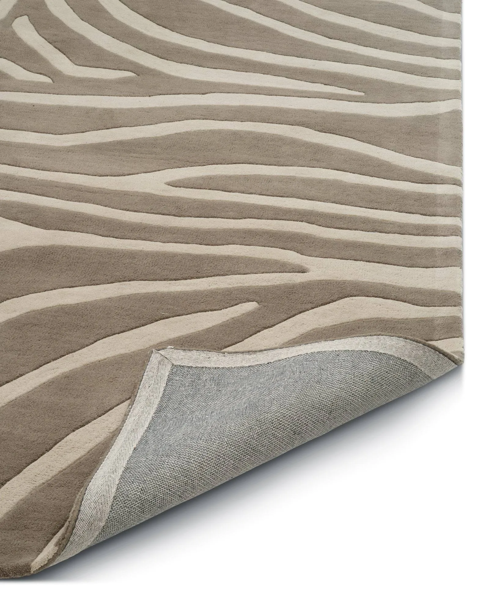 Zebra rug 250x350 cm, Beige, 250x350 cm Classic Collection