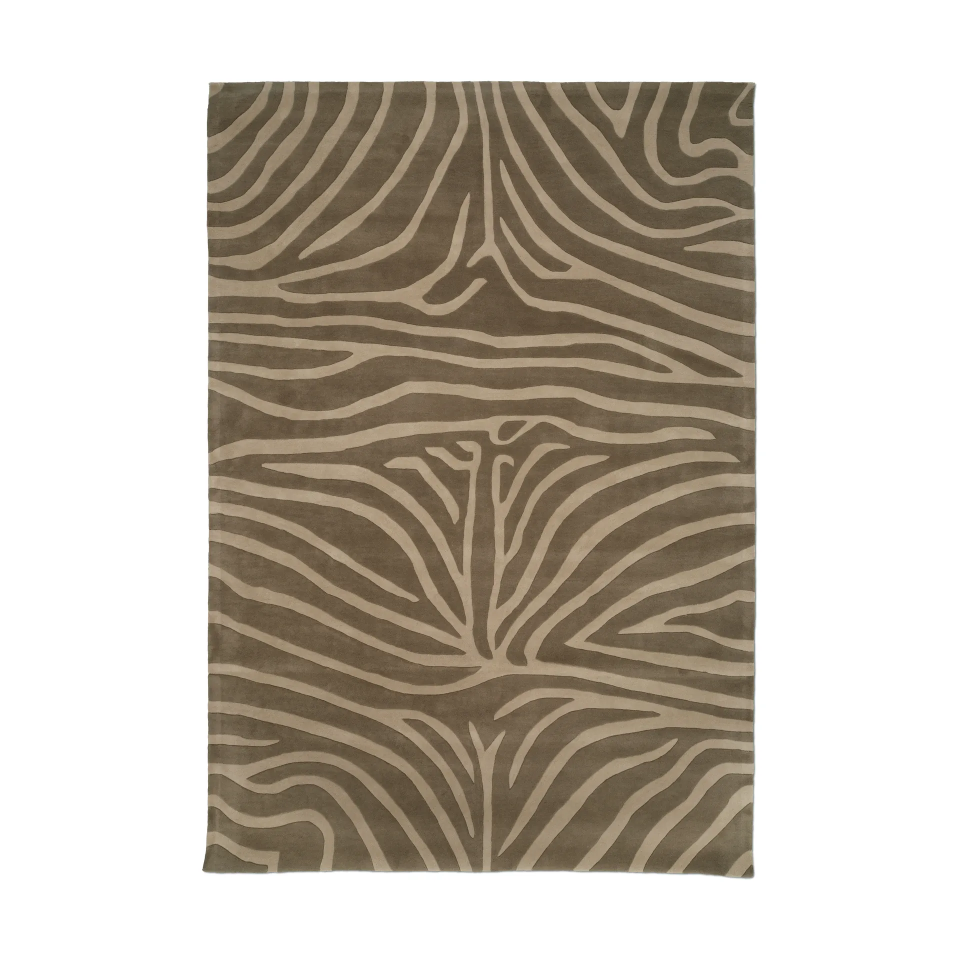 Zebra rug 250x350 cm, Brown Classic Collection