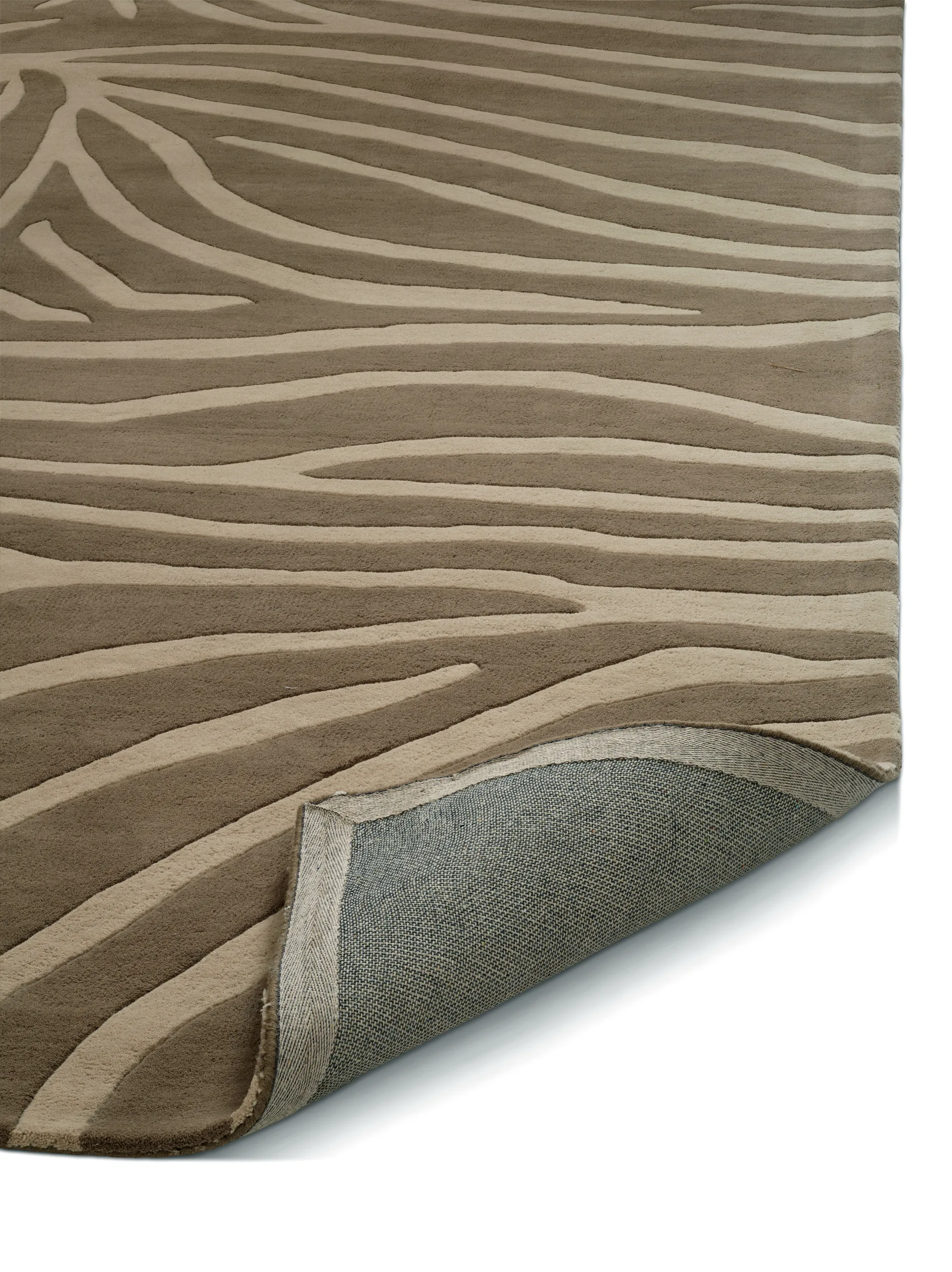 Zebra rug 250x350 cm, Brown Classic Collection