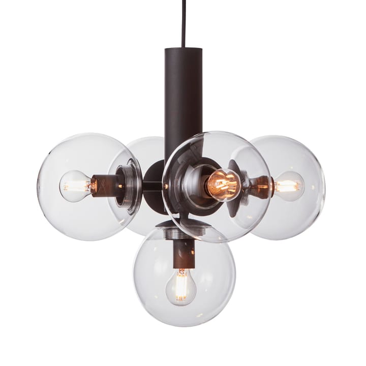 Avenue 43 ceiling lamp - black clear glass - CO Bankeryd