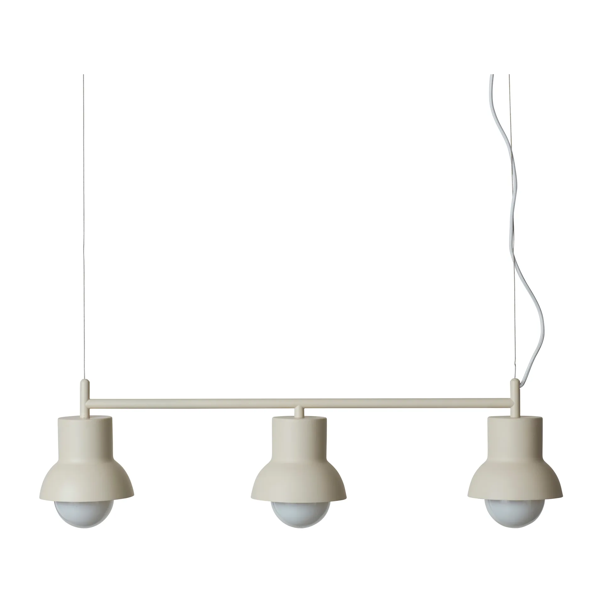 Down Long pendant lamp, Beige CO Bankeryd