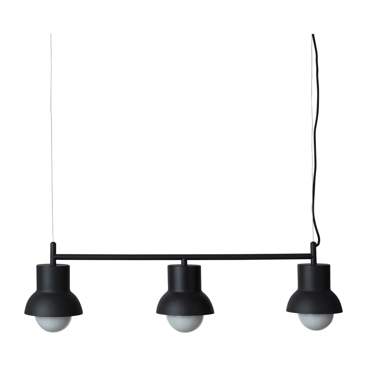 CO Bankeryd Down Long pendant lamp Black | Scandinavian Design | Pendant lamps | Black