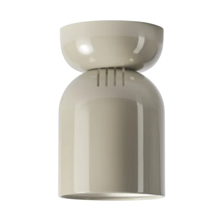 Lennon ceiling spotlight, Beige, Ø12.5x19.5 cm CO Bankeryd