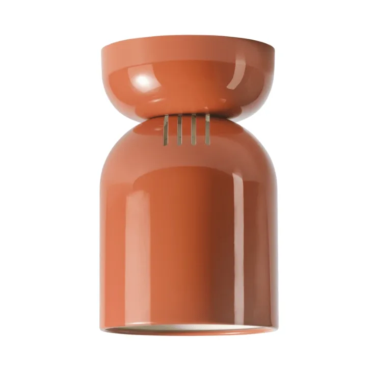Lennon ceiling spotlight, Burnt orange, Ø12.5x19.5 cm CO Bankeryd