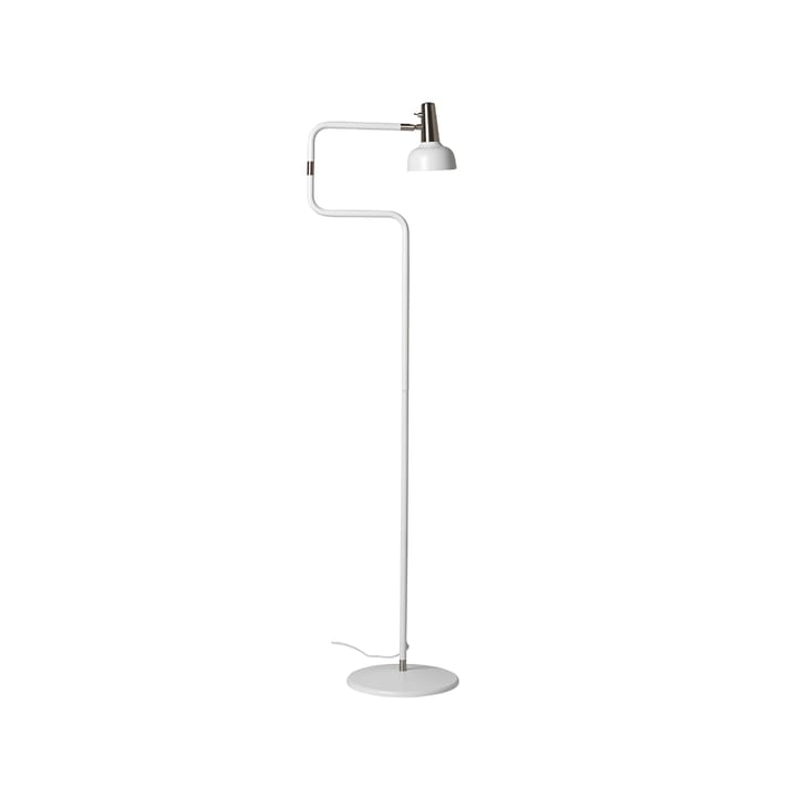 Ray floor lamp - White, nickel details - CO Bankeryd